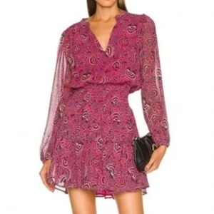 A.L.C Pink Paisley Dress